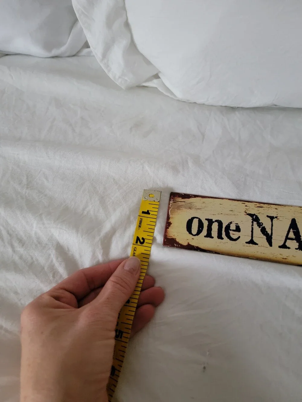 One Nation Under God Metal Rustic Patriotic Wall Sign